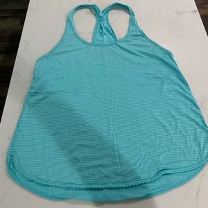 Lululemon striped tank top